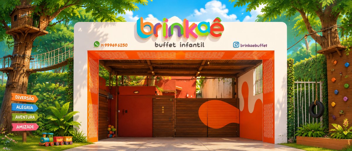 Brinkaê Buffet Infantil Banner