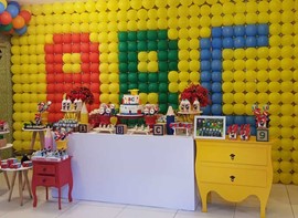 Opcional: painel om balões