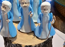 Opcionais: tubetes em biscuit