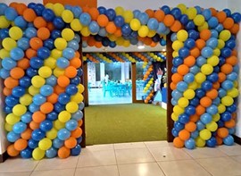 parede de balões opcional