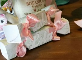 Detalhes das guloseimas personalizadas (opcionais)