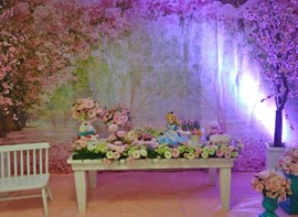 Tela 3D de flores (opcional)