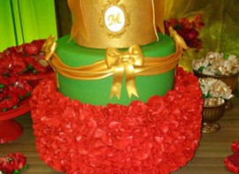 Bolo com 2 andares (opcional)