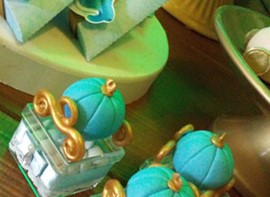 Detalhe do kit Luxo de guloseimas 