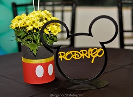 Centros de mesa opcionais