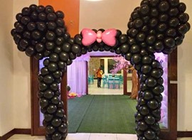 Arco de balões orelha opcional