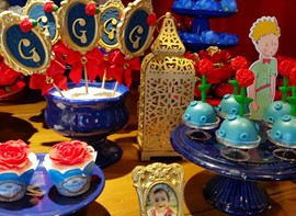 Opcionais: pirulito, forminhas e cupcakes