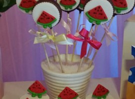 Popcakes e cupcakes (opcionais)
